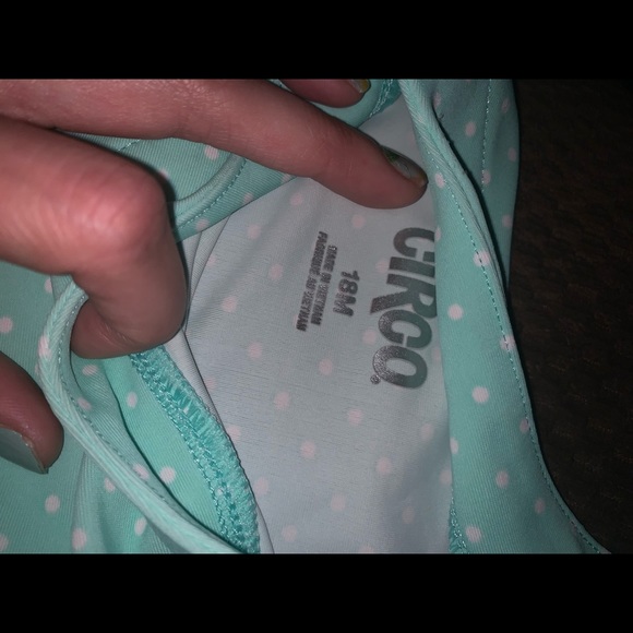 Gently used 18 month baby girl swimsuit set - Picture 3 of 4
